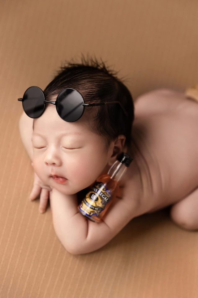 Ngầu Từ Trong Trứng — ảnh sơ sinh tại Thúy Tô Studio, Vinhomes Ocean Park 2